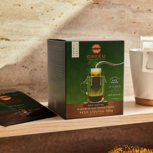 Café Orfeu Drip - Intenso – 10 sobres