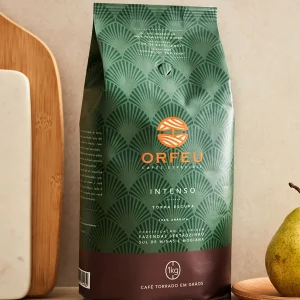 Café Orfeu Tostado en Grano Intenso 1kg